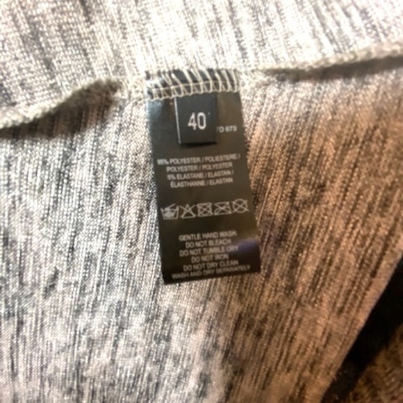 Paul Smith | Silver/Metallic Gold V-Neck Dress 40 - Picture 7 of 7